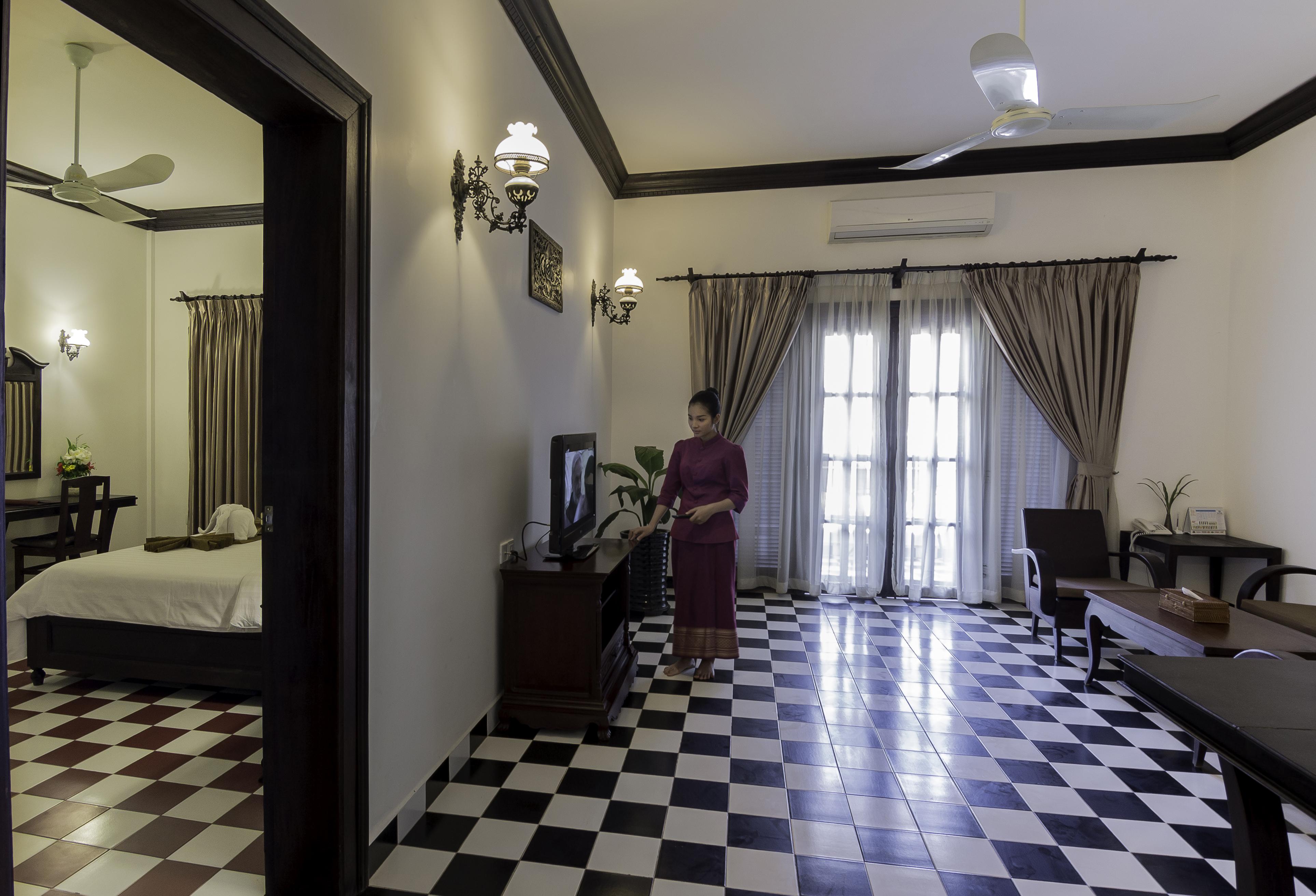 Chateau d'Angkor La residencia Ciudad de Siem Riep Exterior foto